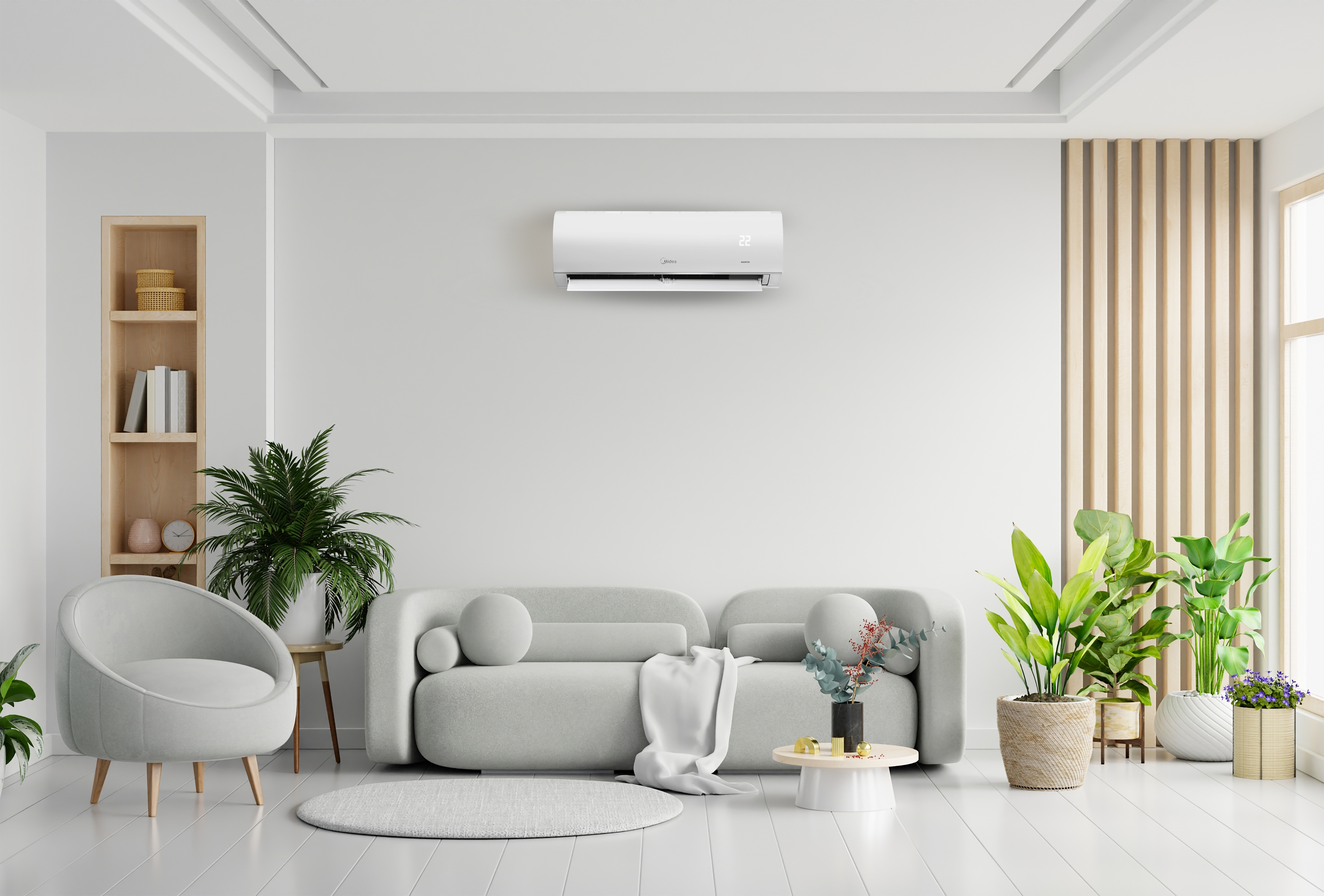 Ar-Condicionado Split HW Xtreme Save Connect Springer Carrier Midea Inverter 12.000 BTUs Frio 110V R-32 Monofasico 7